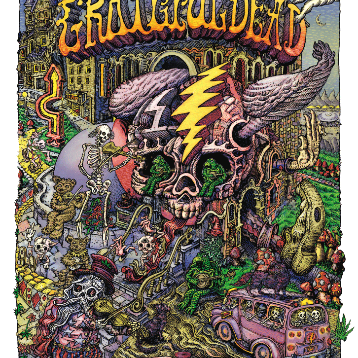 David Welker "Grateful Dead" 3D Lenticular