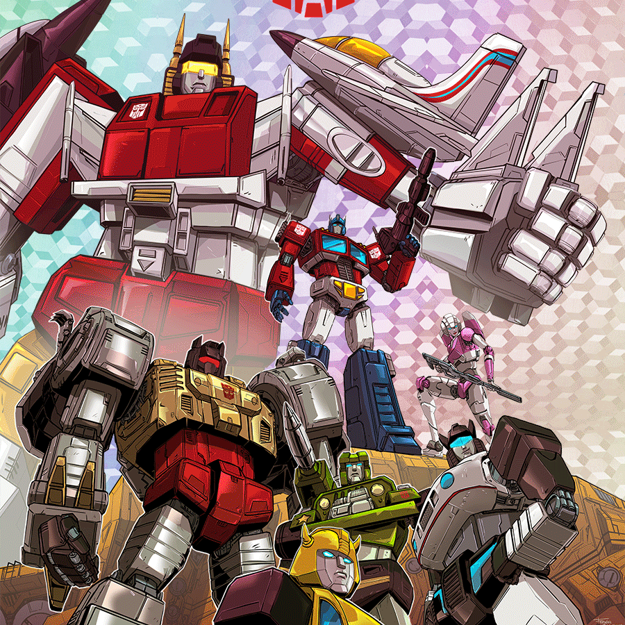 Frederic Chuong "Transformers: Autobots and Decepticons" Cubic Foil Variant - SET