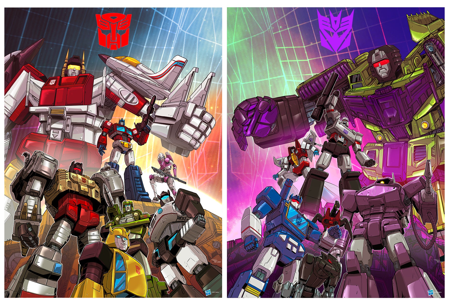 Frederic Chuong "Transformers: Autobots and Decepticons" SET