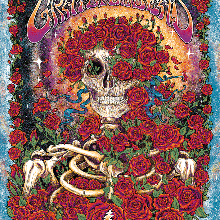 Nathaniel Deas "Grateful Dead" 3D Lenticular