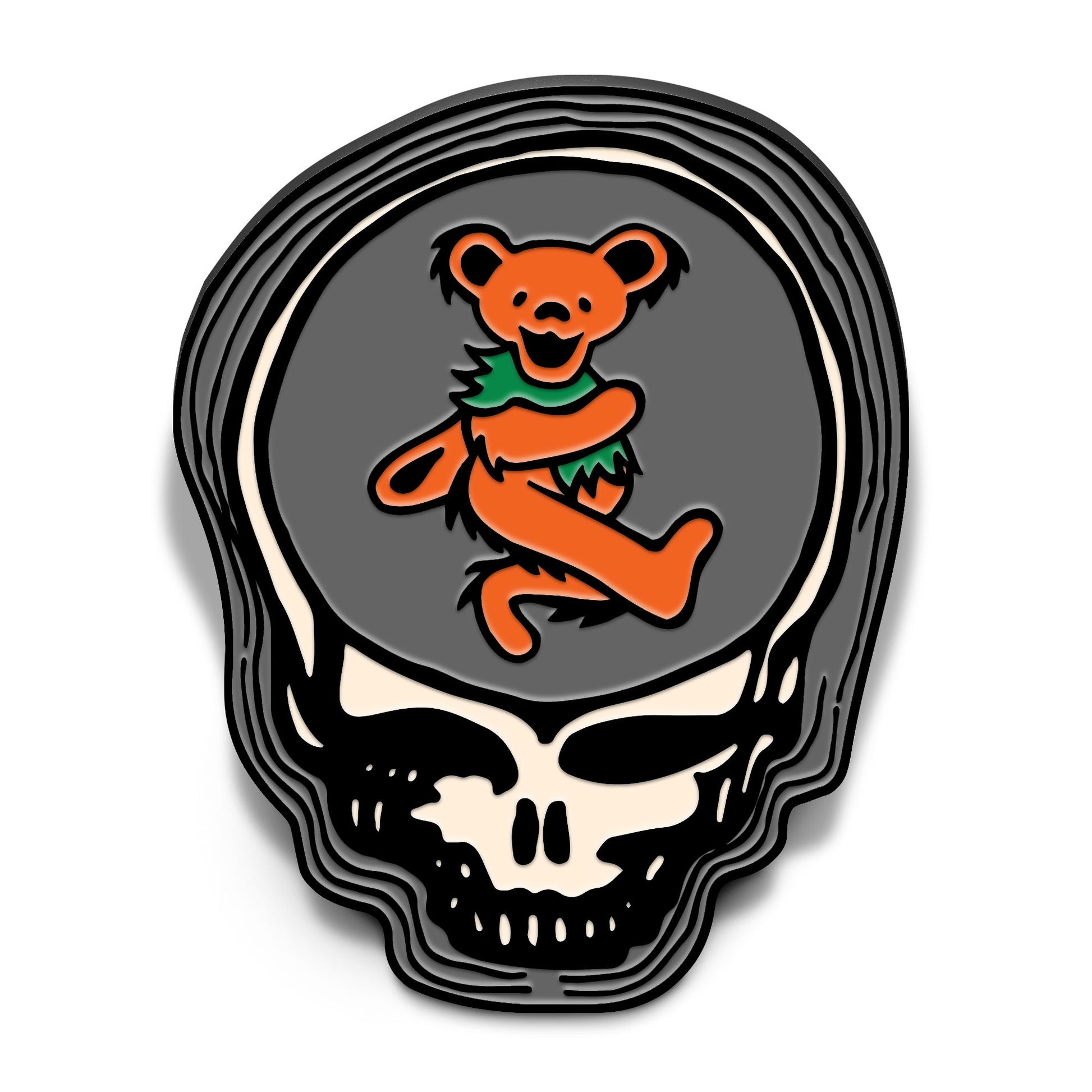 Grateful Dead - Dancing Bear - Enamel Pin SET + FREE PIN!