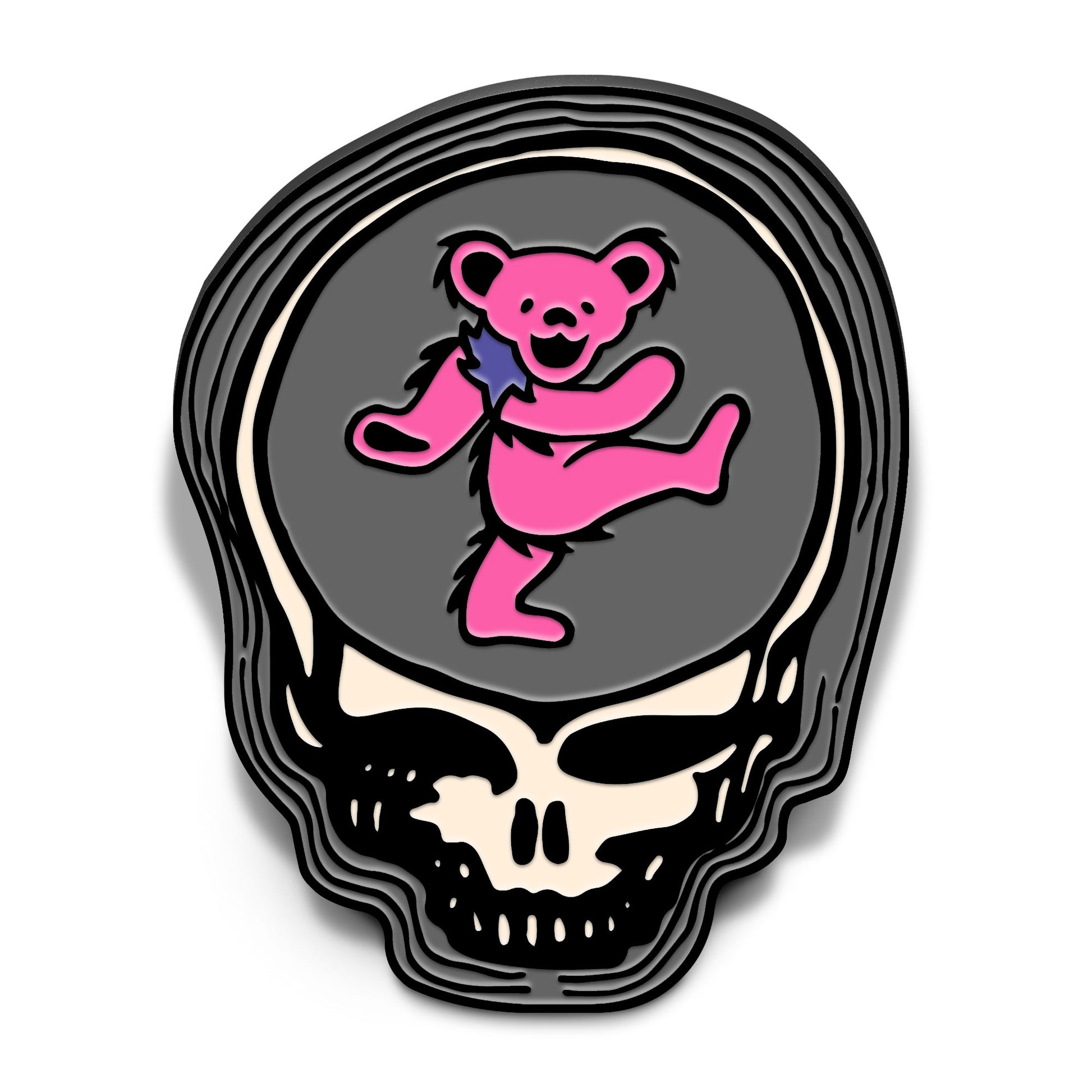 Grateful Dead - Dancing Bear - Enamel Pin SET + FREE PIN!