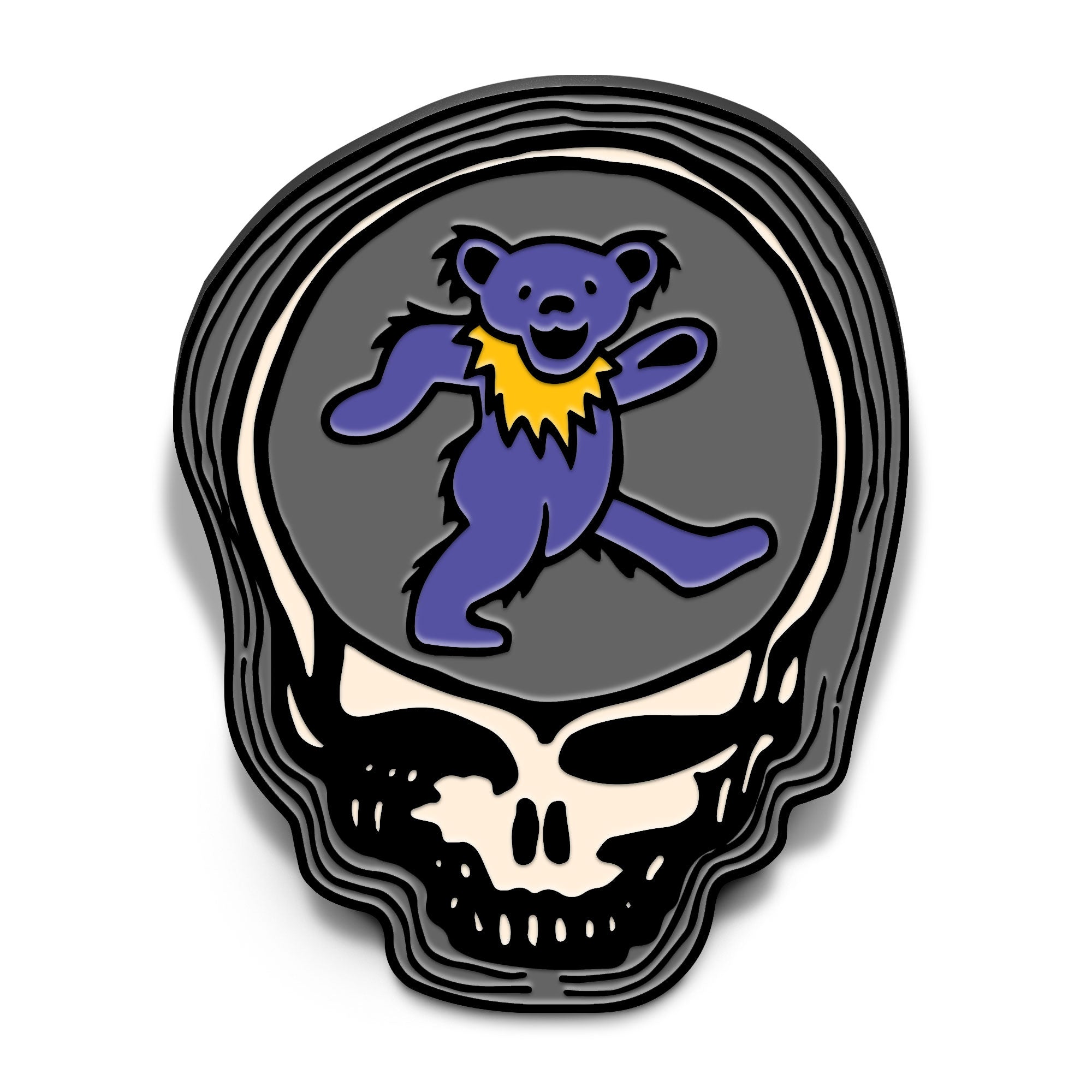 Grateful Dead - Dancing Bear - Enamel Pin SET + FREE PIN