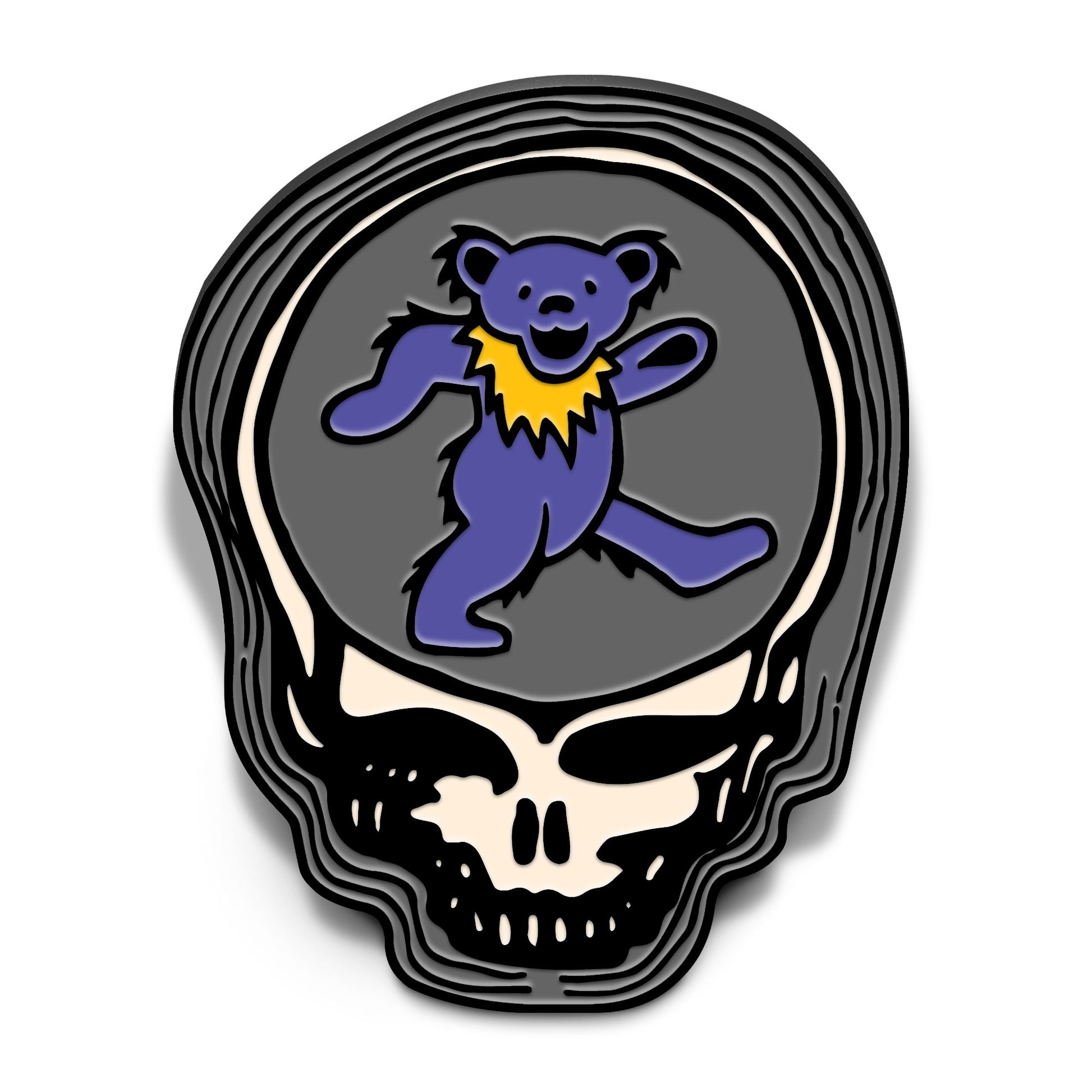 Grateful Dead - Dancing Bear - Enamel Pin SET + FREE PIN!