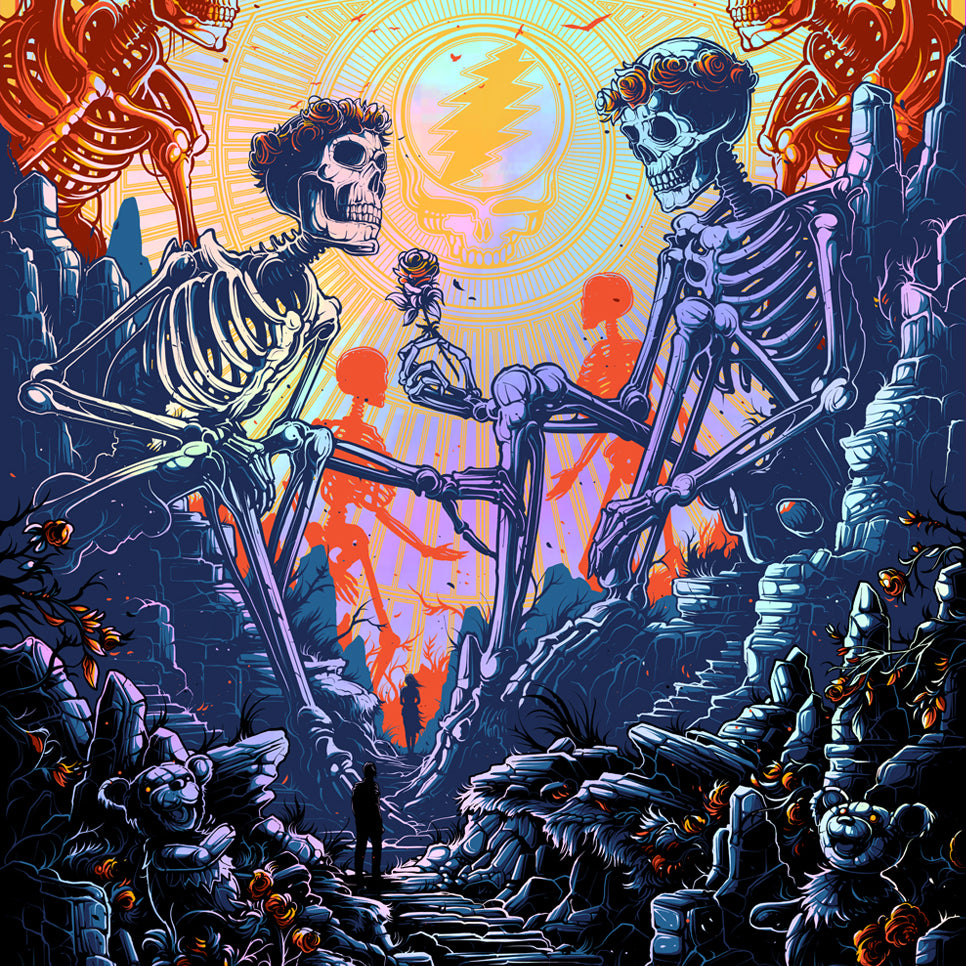 Dan Mumford "Grateful Dead" Foil Variant B