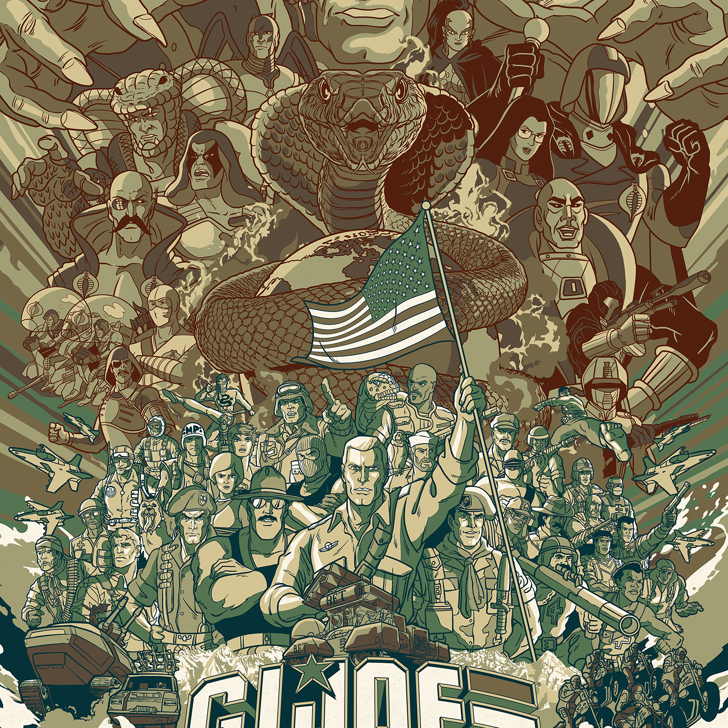 Anthony Petrie "G.I. Joe: The Movie" Fatigues Variant