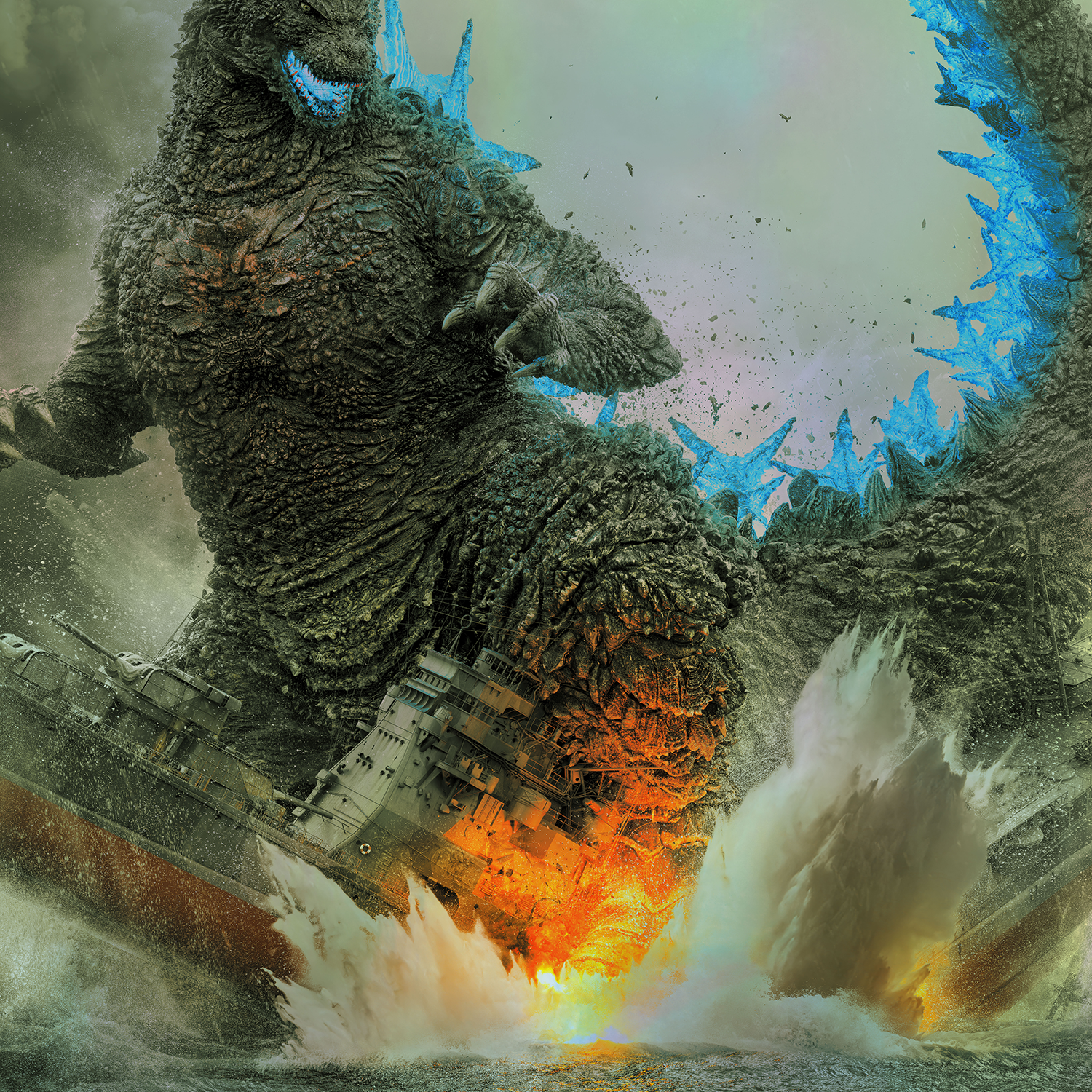 Godzilla Minus One - Theatrical - Screen Print - Foil Variant