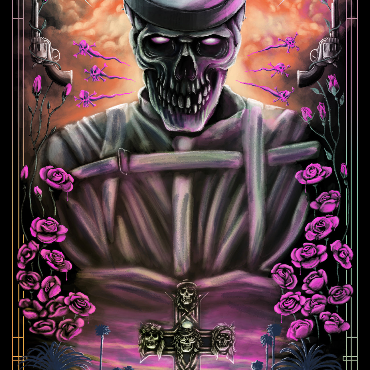 Arian Buhler "Guns N' Roses" Variant B - Foil