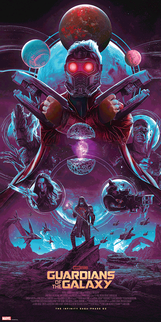 Nicolas Tetreault-Abel "Guardians of the Galaxy" 3D Lenticular