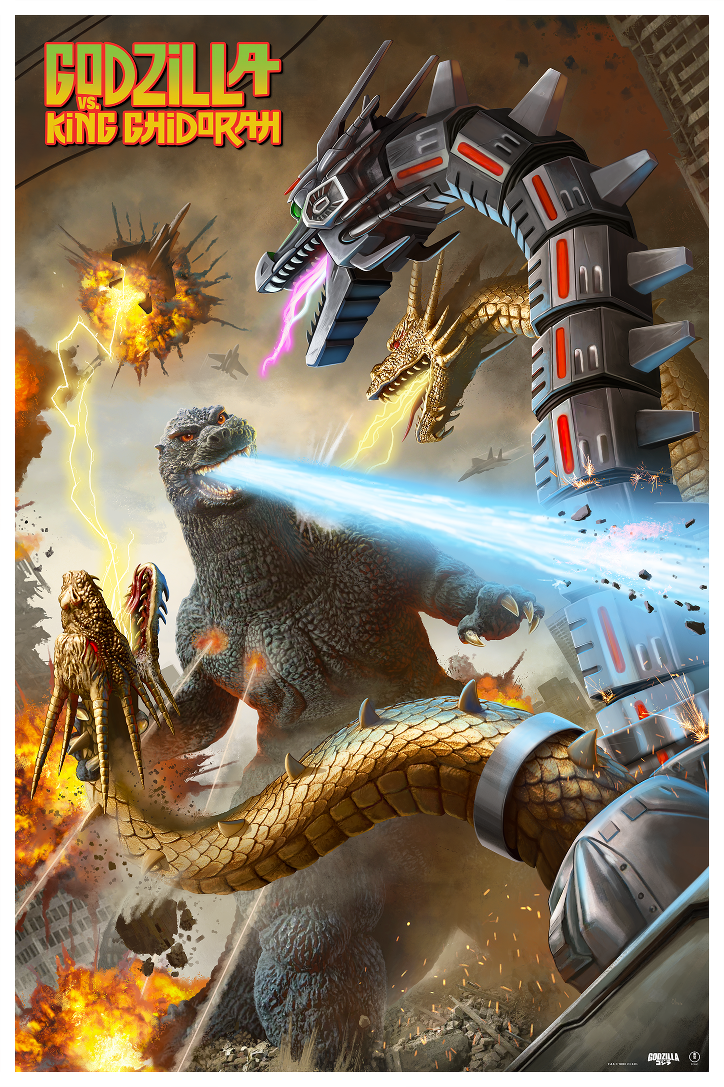 Pablo Olivera "Godzilla Series" SET