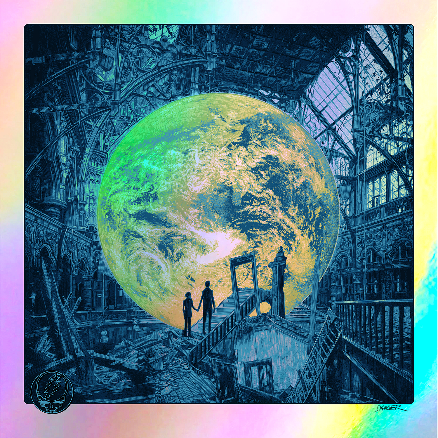 Daniel Danger "Ashes & Tigers (Grateful Dead)" Foil Variant (SET)