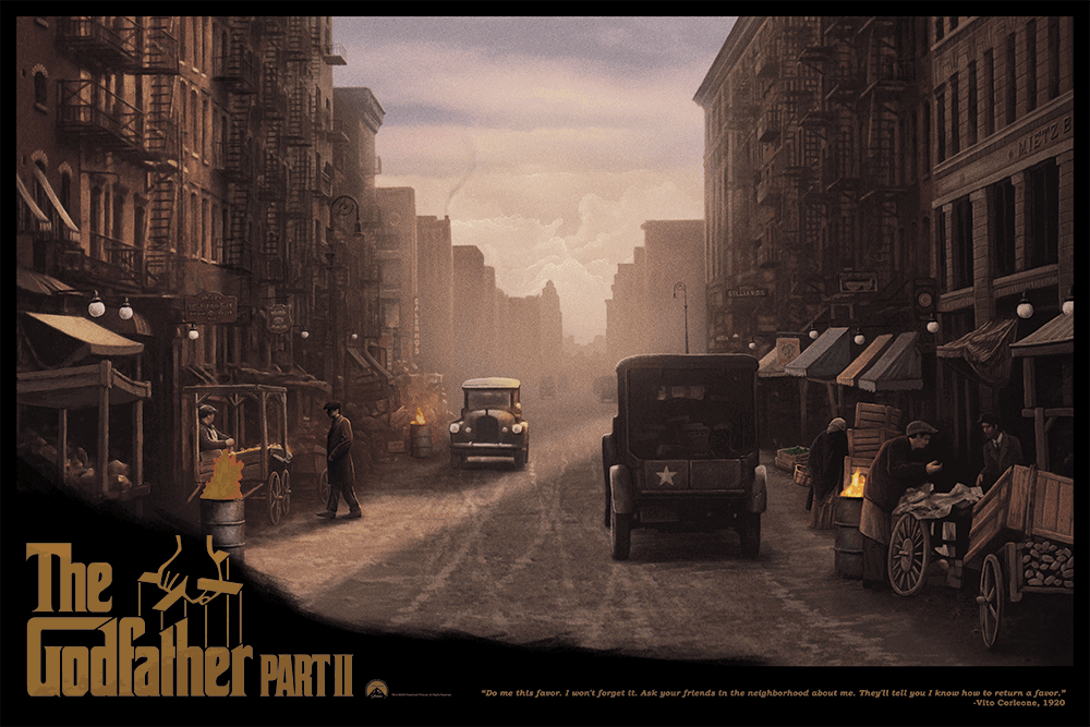 Andrew Rowland "The Godfather Part II" Gold Foil Variant