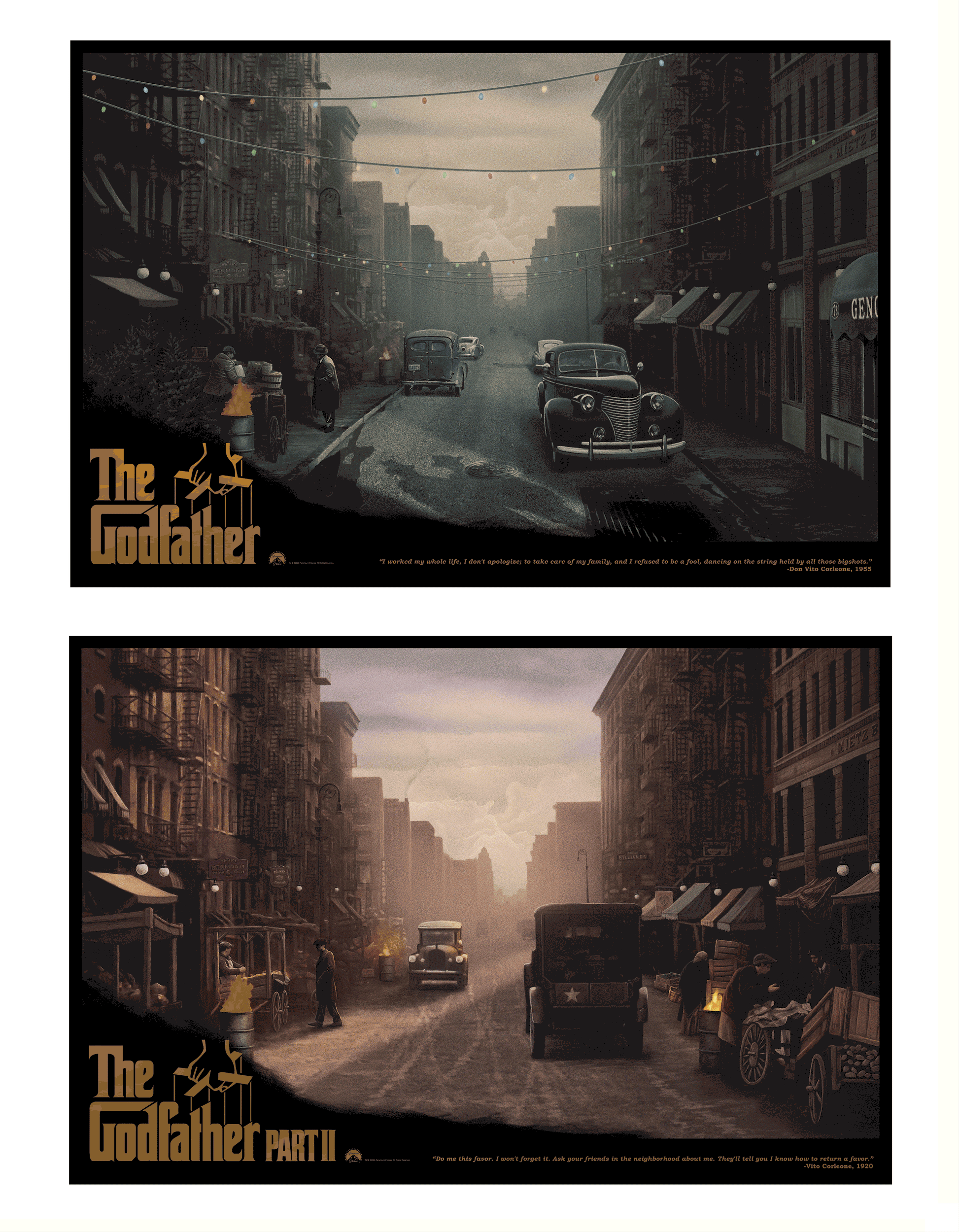Andrew Rowland "The Godfather" Gold Foil Variant SET