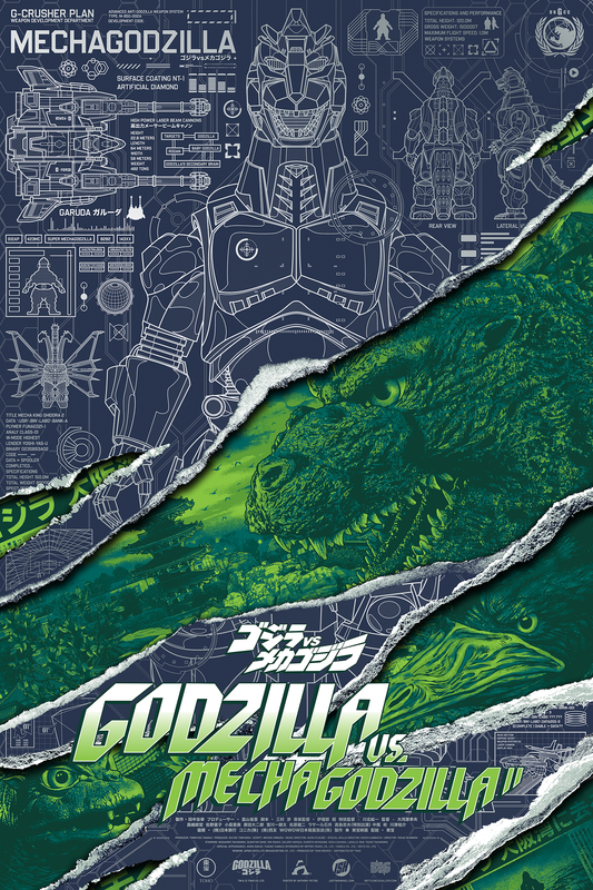 Anthony Petrie "Godzilla vs. Mechagodzilla II" Foil