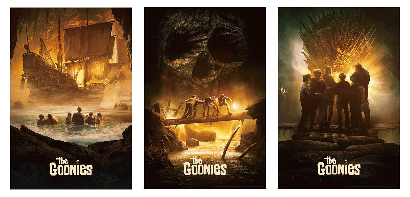 Phase Runner "The Goonies" 3D Flip Lenticular SET