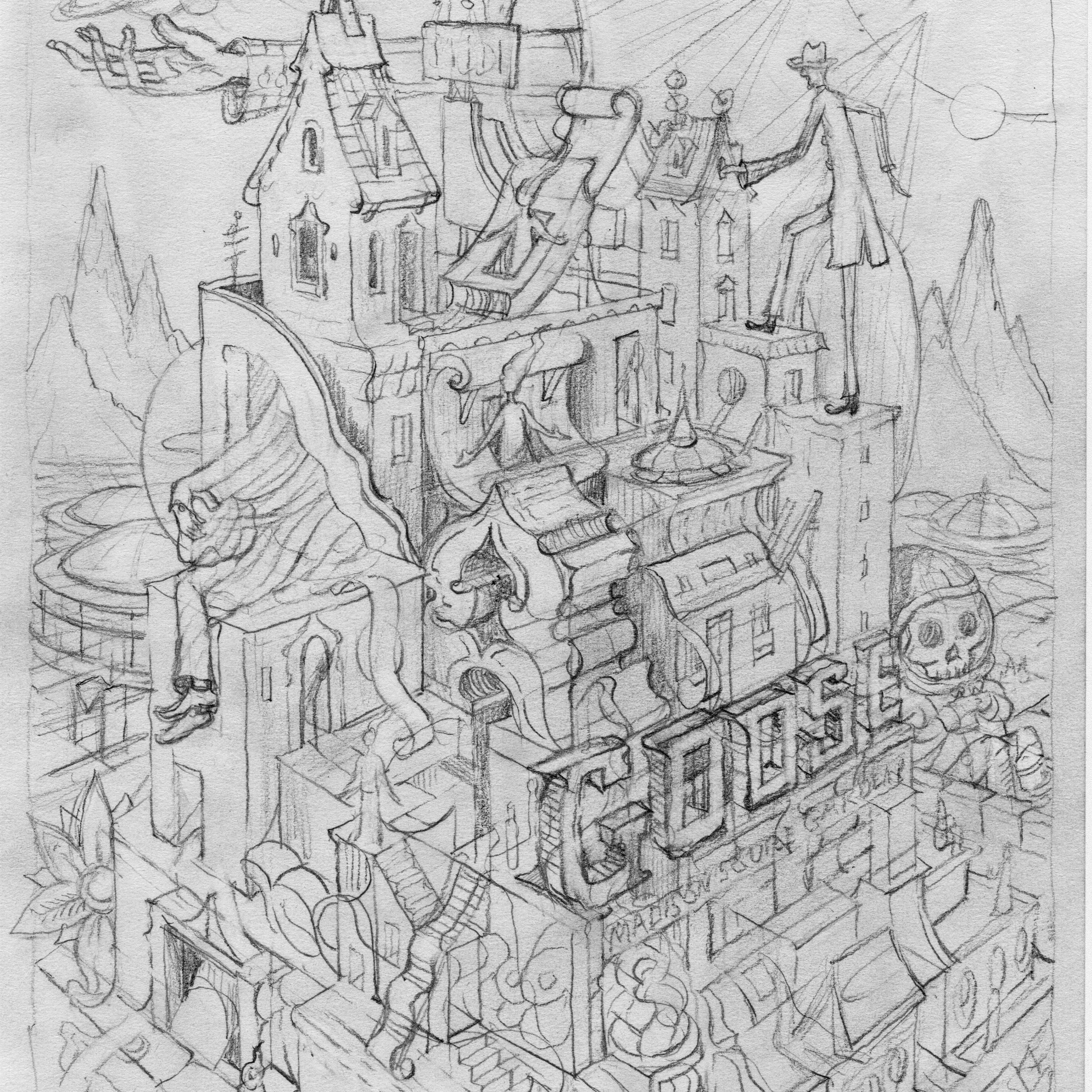 David Welker "Goose @ MSG" OG Sketch