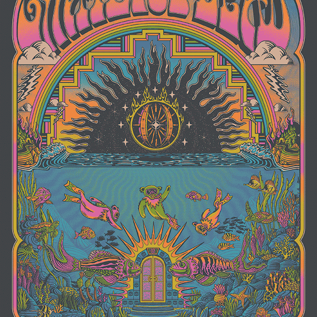 Dylan Fant "Grateful Dead" 3D Lenticular
