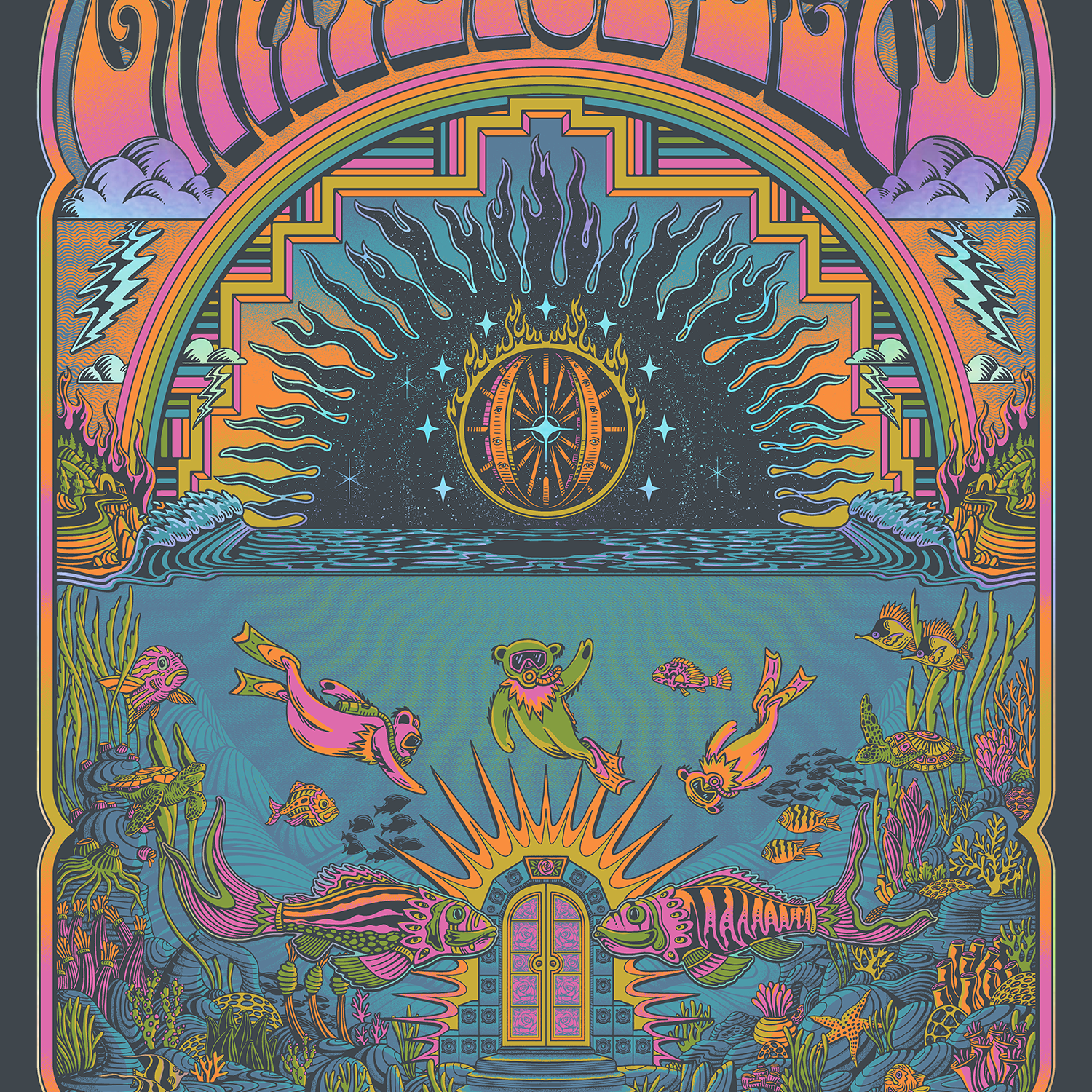 Dylan Fant "Grateful Dead" Rainbow Foil Variant