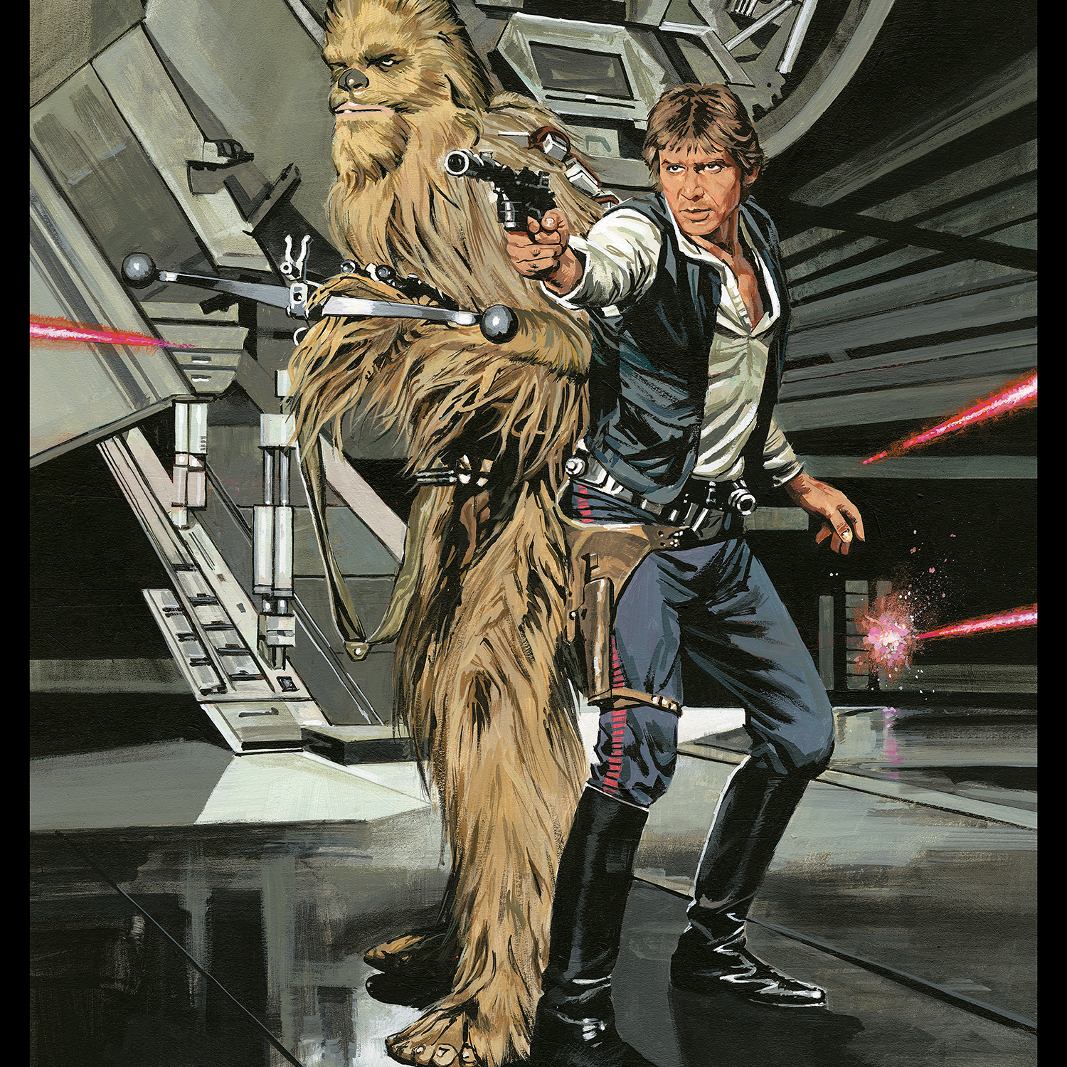 Paul Mann "Han & Chewie"