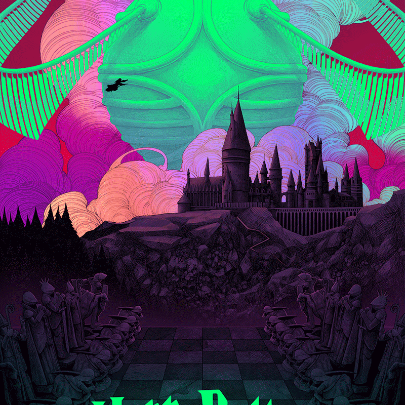 Ian Permana "Harry Potter Series" Foil SET