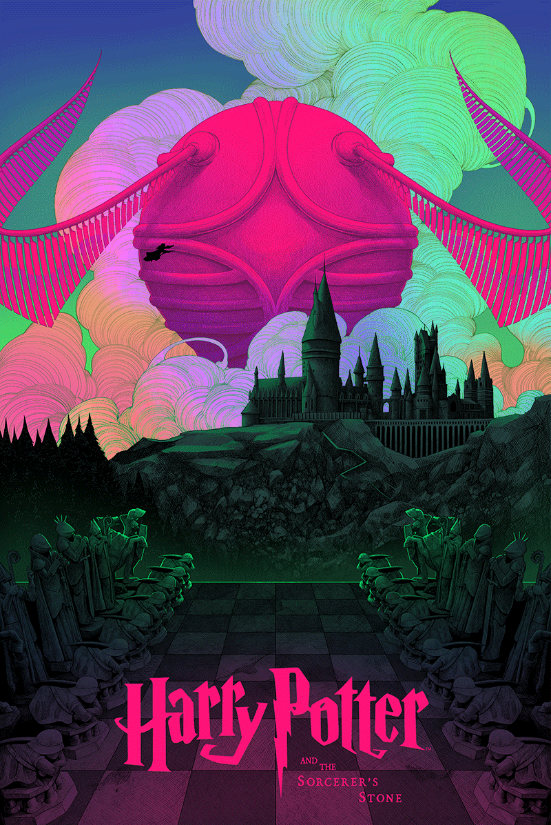 Ian Permana "Harry Potter Series" Foil Variant SET