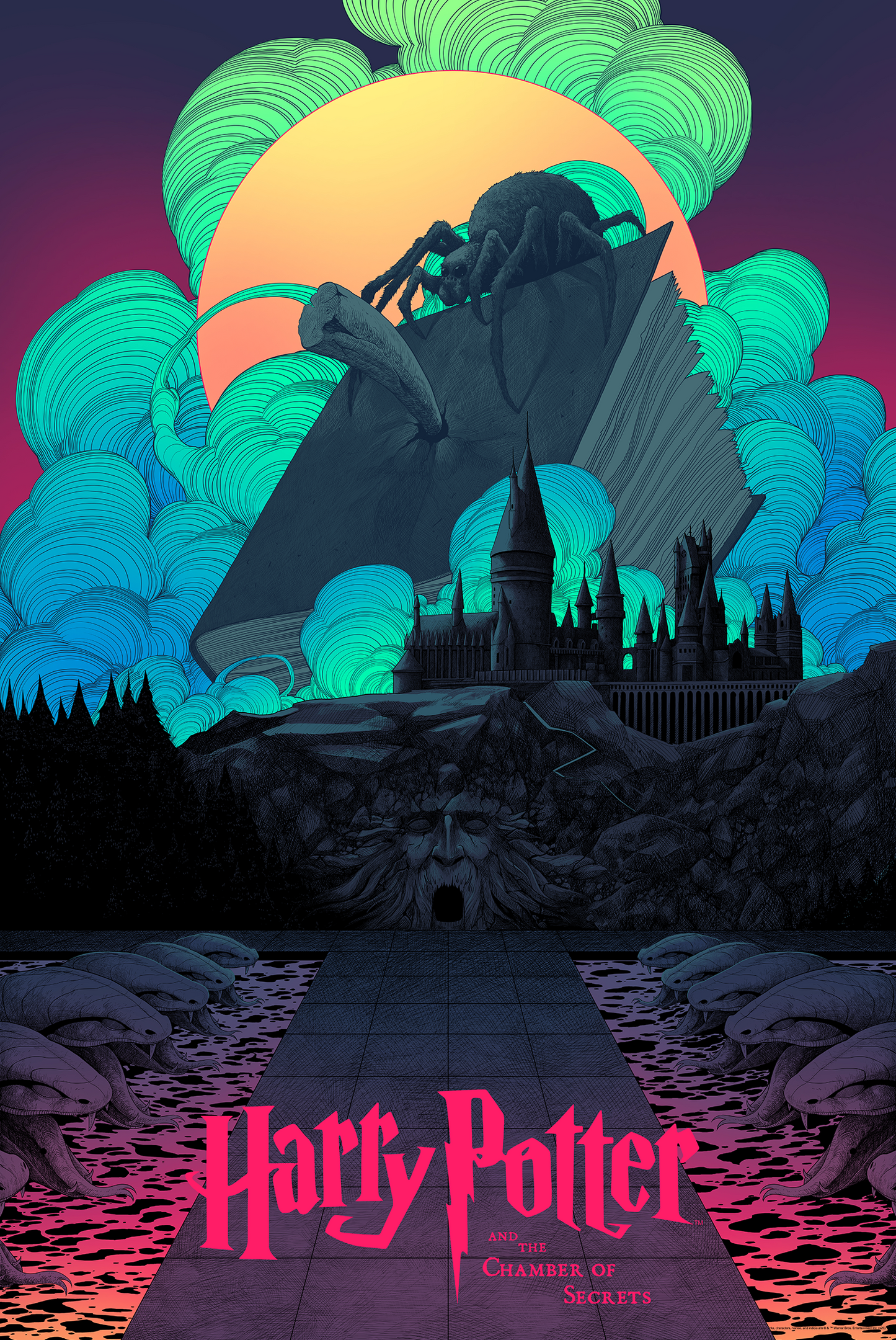 Ian Permana "Harry Potter Series" Acrylic Panel Print SET