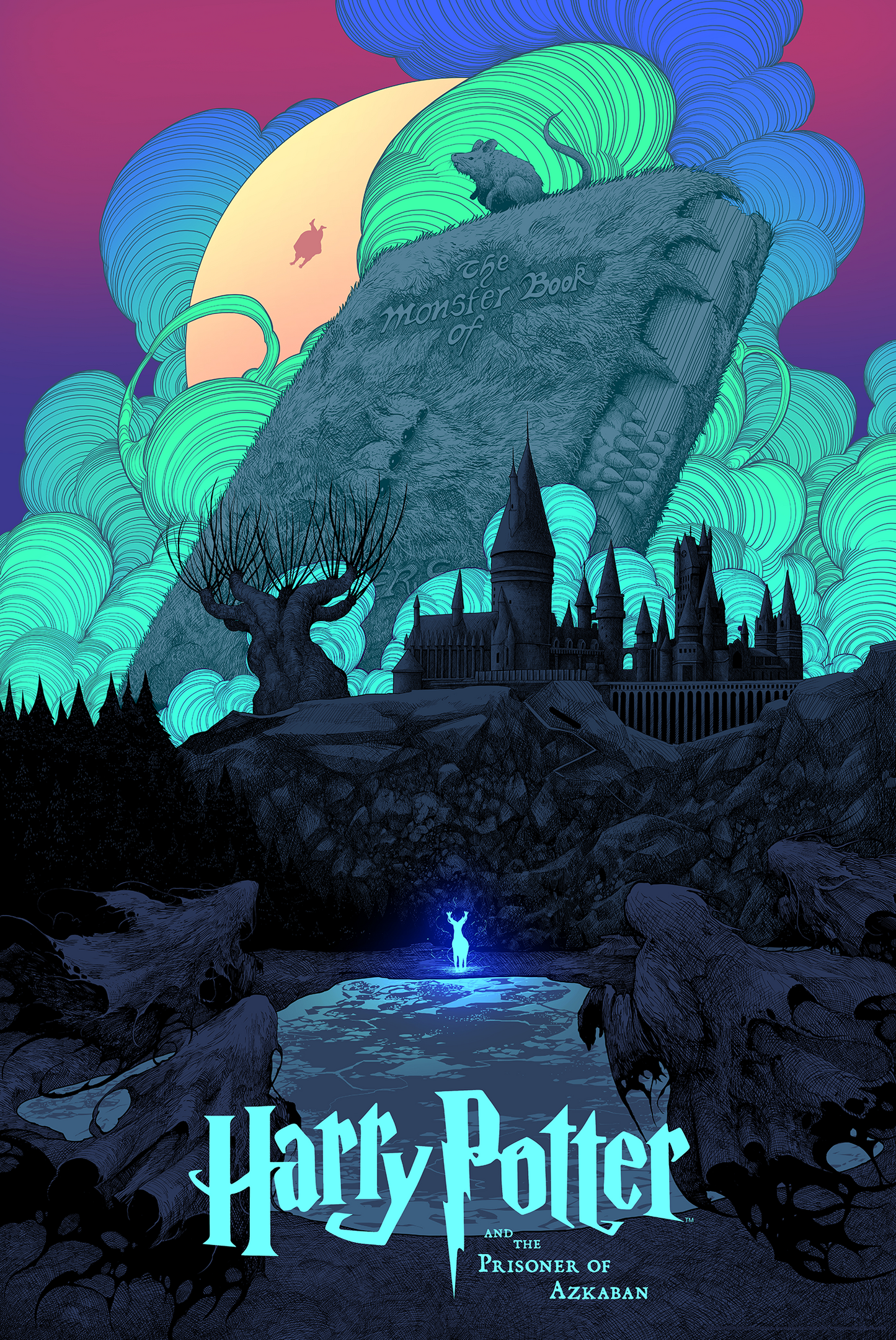 Ian Permana "Harry Potter Series" Acrylic Panel Print SET