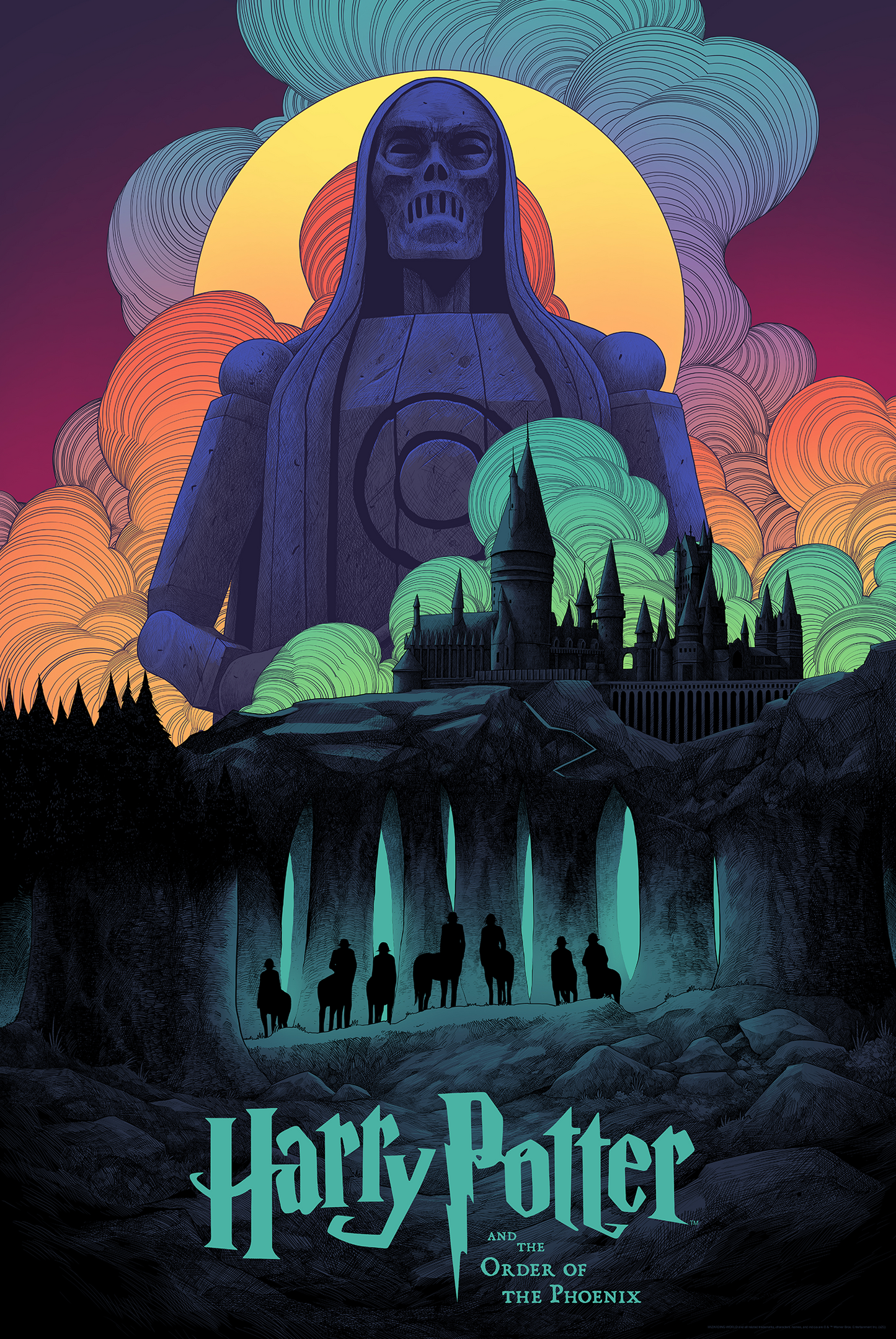 Ian Permana "Harry Potter Series" Acrylic Panel Print SET