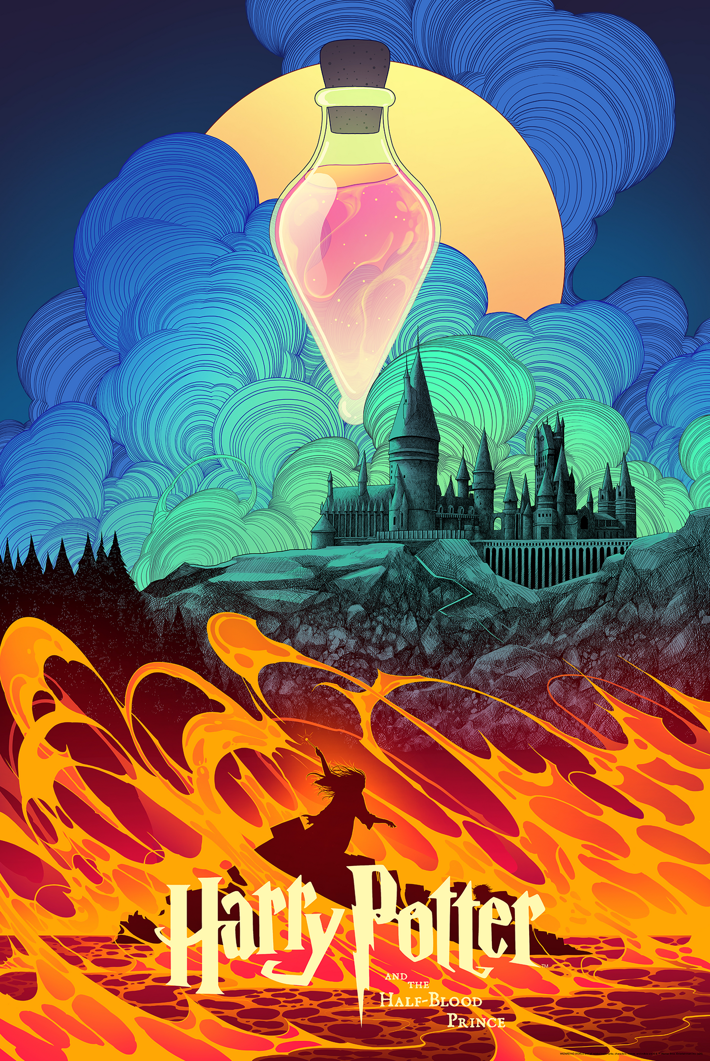 Ian Permana "Harry Potter Series" Acrylic Panel Print SET