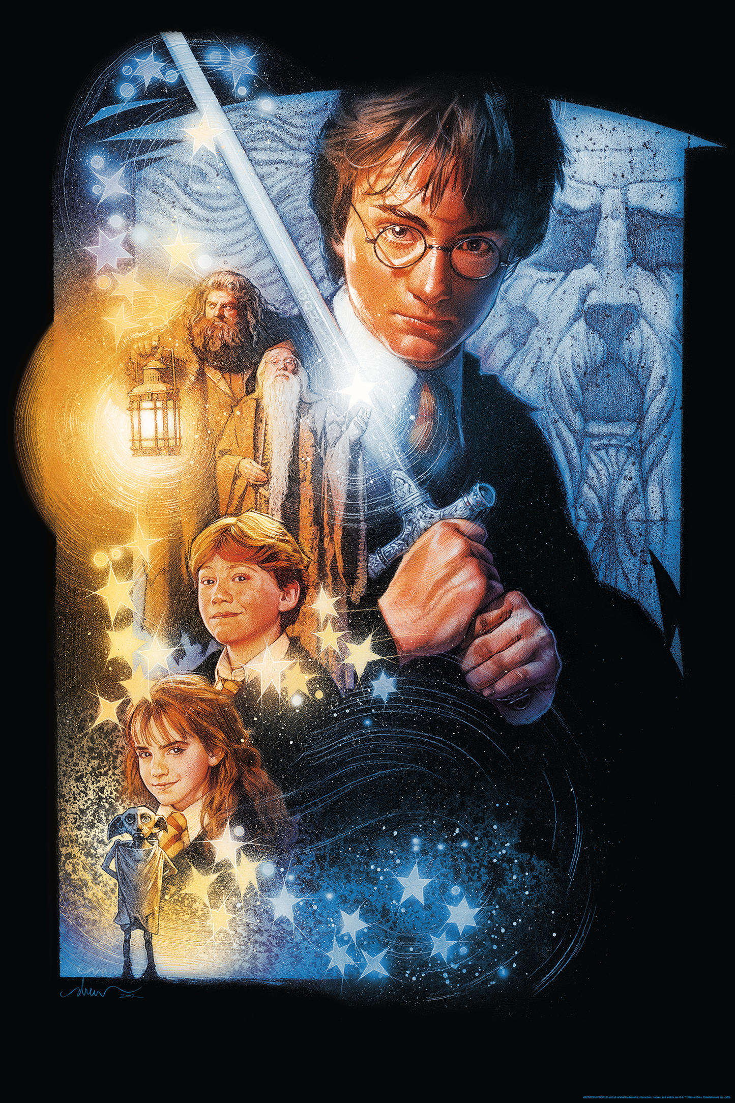 Drew Struzan "Harry Potter and the Chamber of Secrets" Art Print