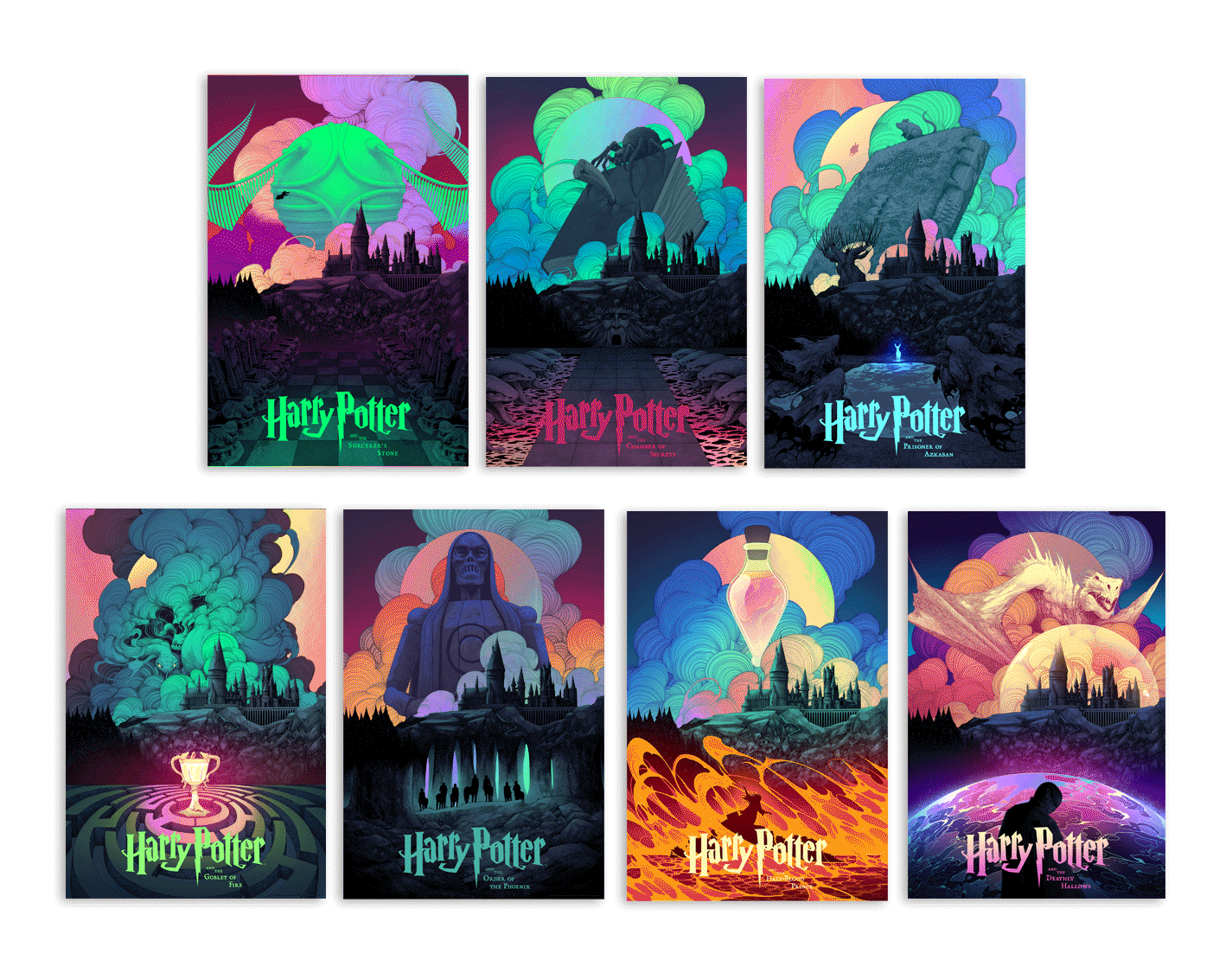 Ian Permana "Harry Potter Series" Foil SET