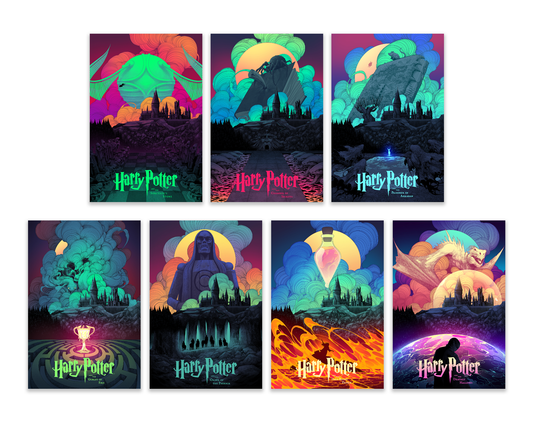 Ian Permana "Harry Potter Series" Acrylic Panel Print SET