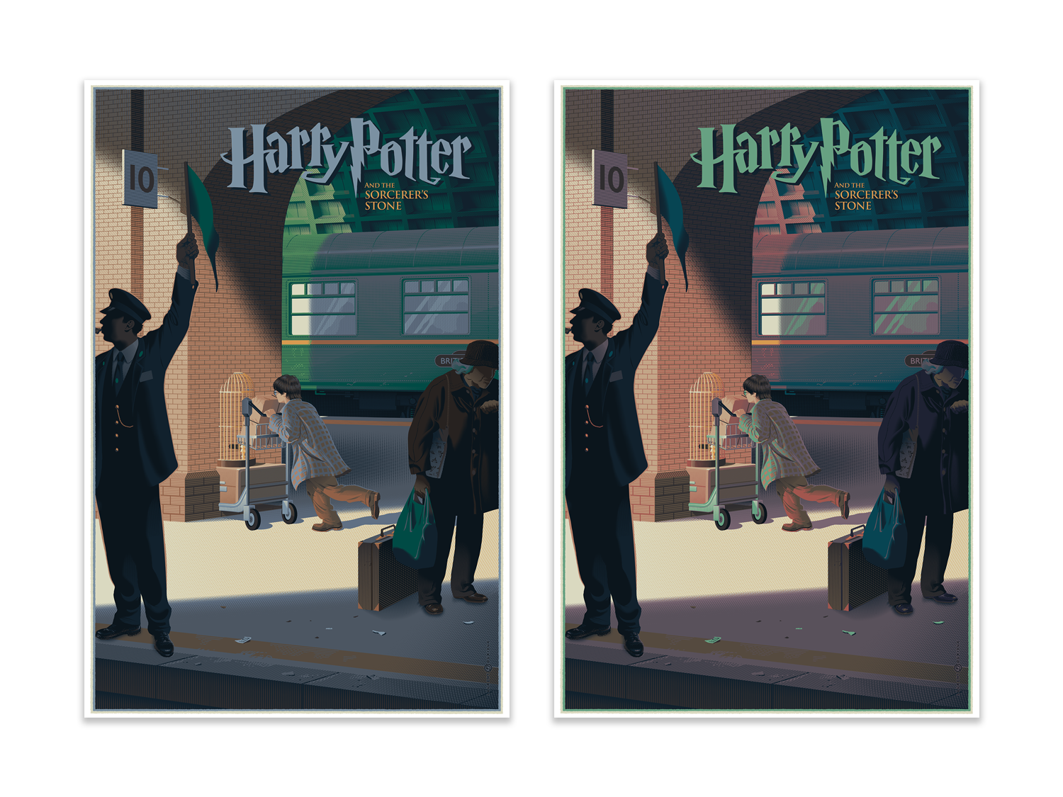 Laurent Durieux "Harry Potter and the Sorcerer's Stone" SET