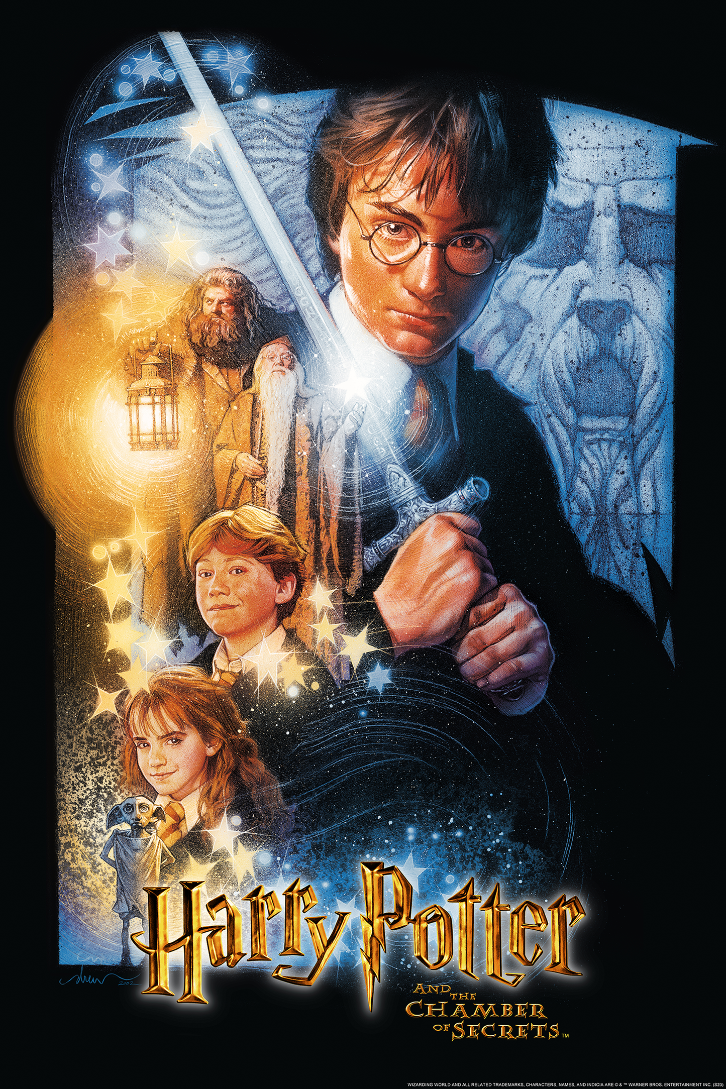 Drew Struzan "Harry Potter and the Chamber of Secrets" Acrylic Panel Print