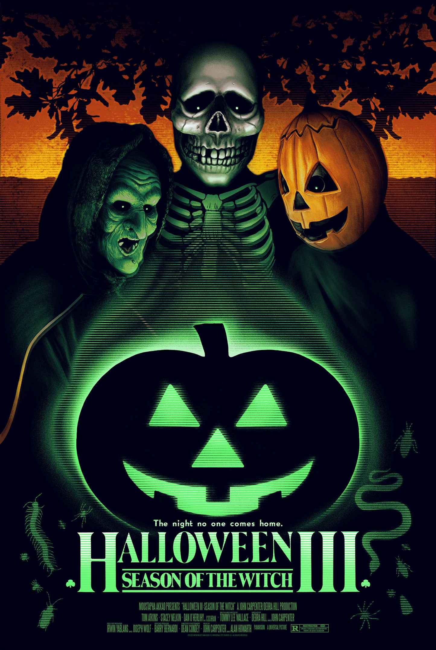 Sara Deck "Halloween III: Season of the Witch" GID Variant