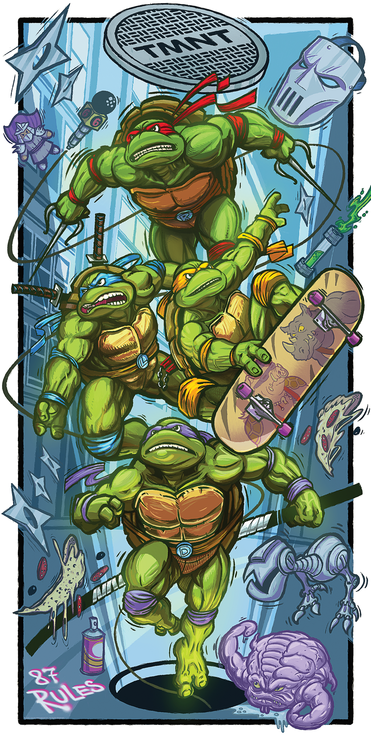 Hernan Carracedo "Cowabunga!"