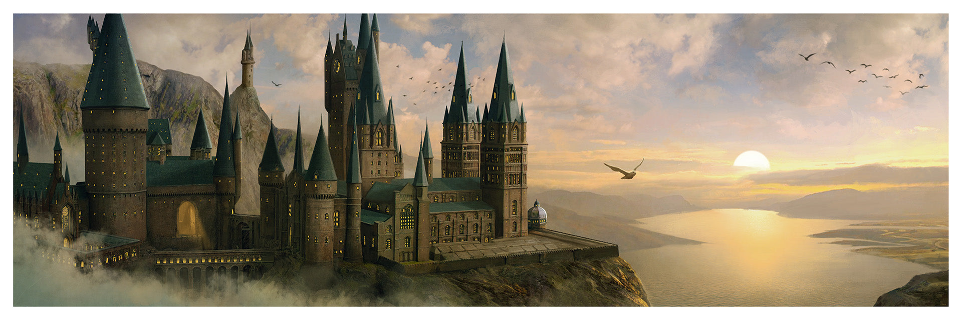 Pablo Olivera "Hogwarts" Art Print - SET - AP