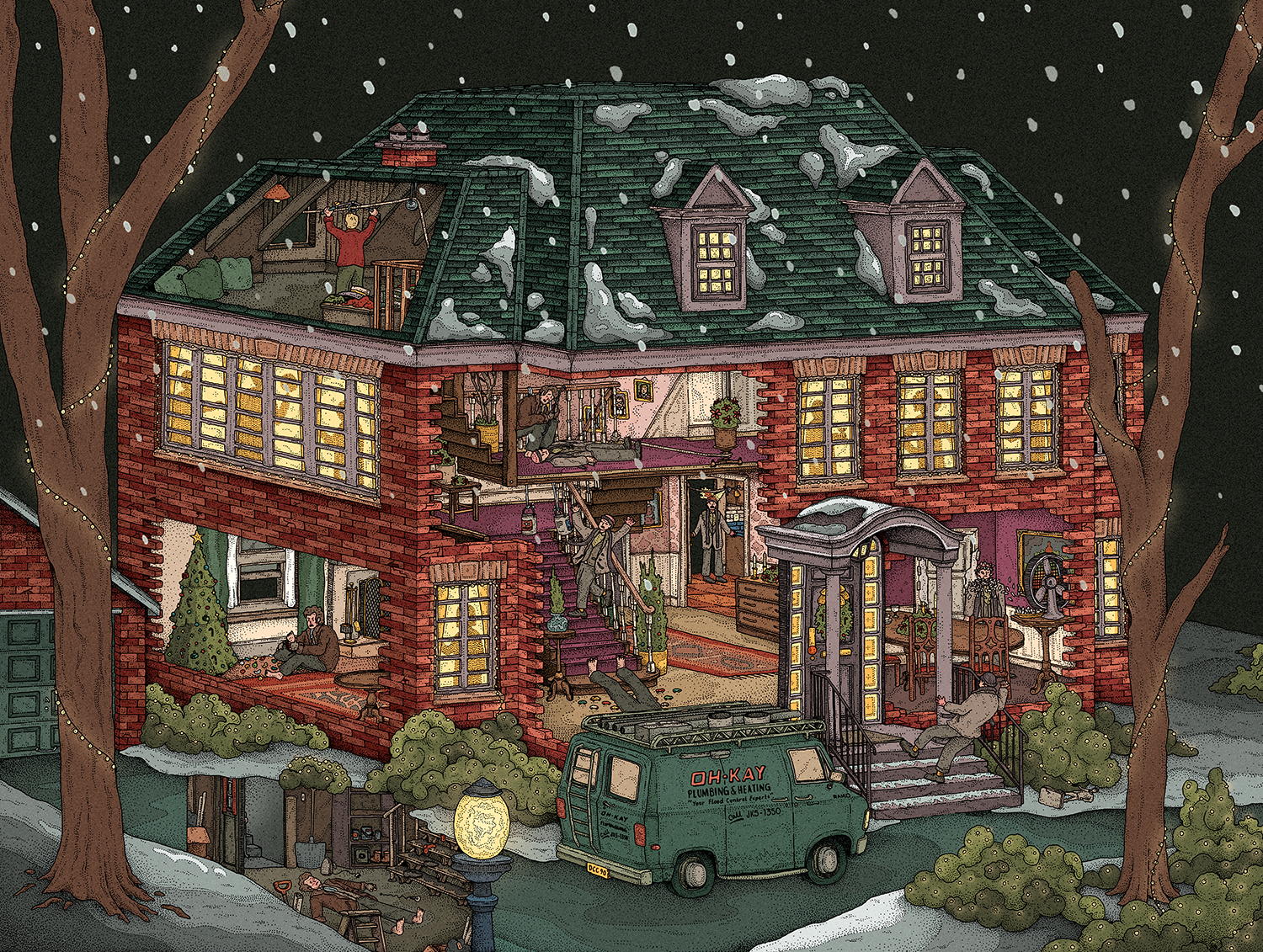 Morgan Girvin "Home Alone" Version B - Variant