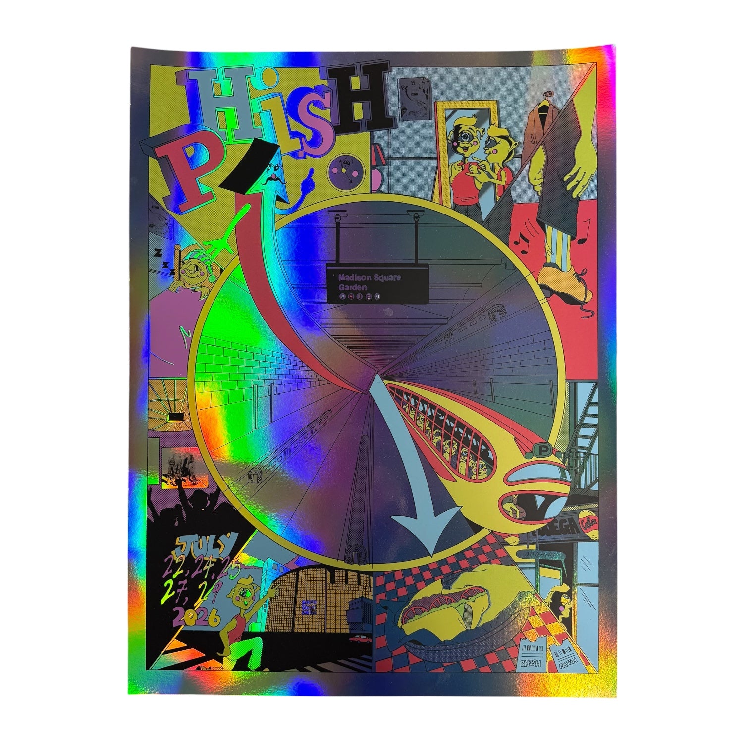Stella Murphy "Phish @ MSG" Foil Variant - AP