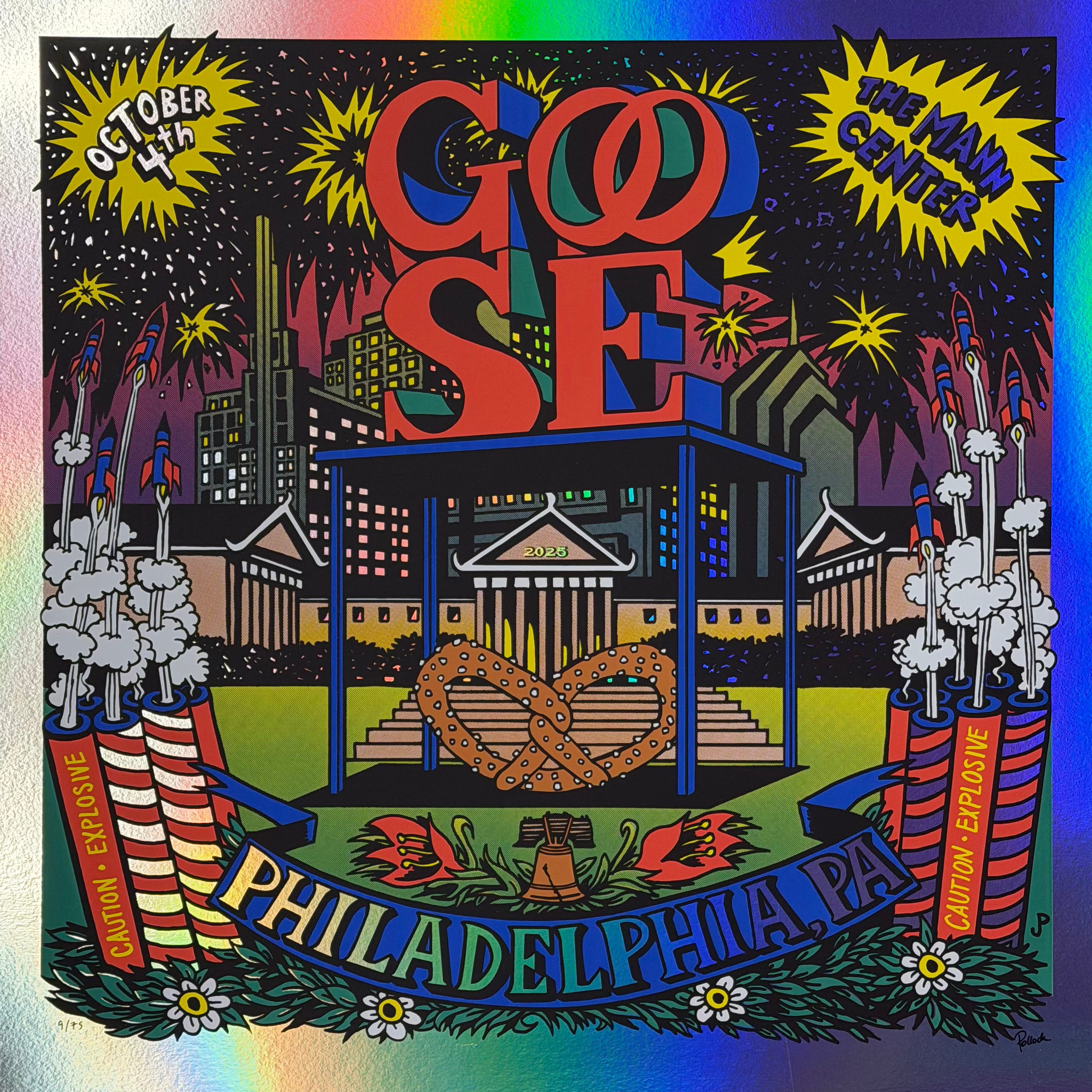 Jim Pollock "GOOSE @ The Mann Center" Foil Edition