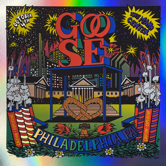 Jim Pollock "GOOSE @ The Mann Center" Foil Edition