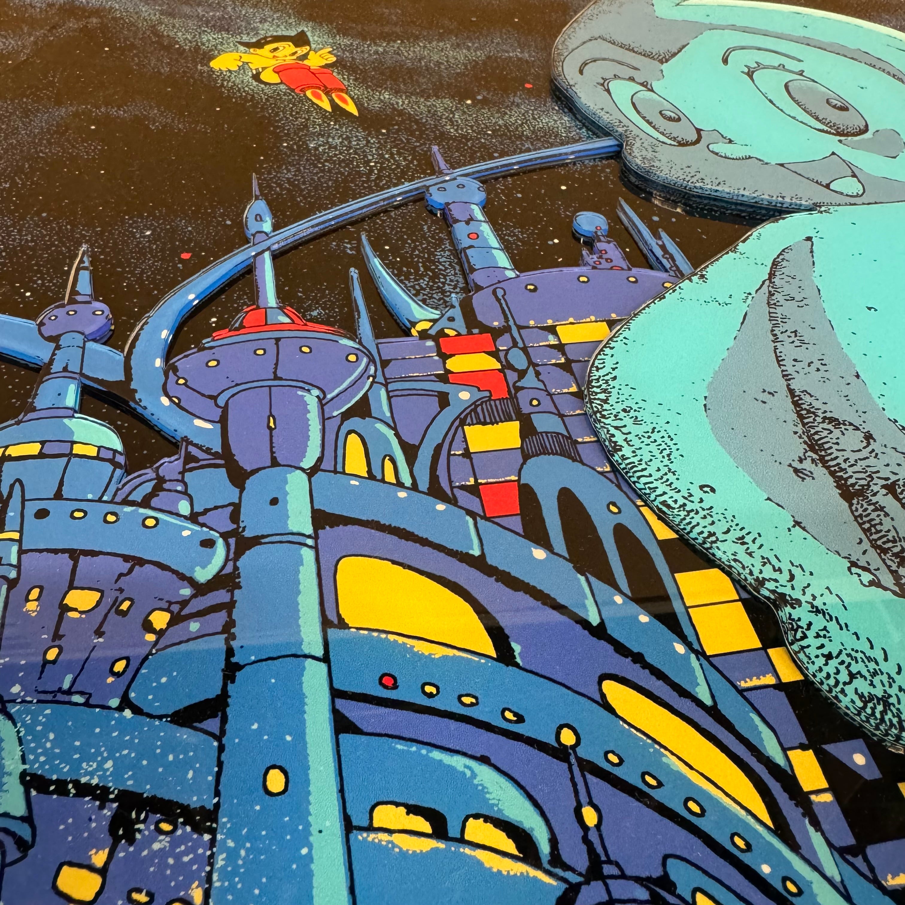 Kilian Eng "Astro Boy" Multi-Layer Acrylic Panel