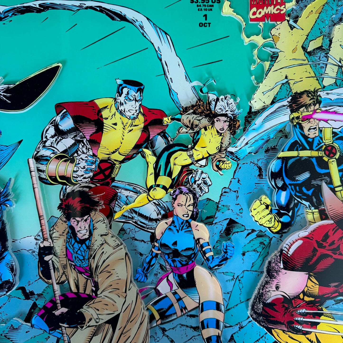 Jim Lee "X-Men #1" Multi-Layer Acrylic Panel