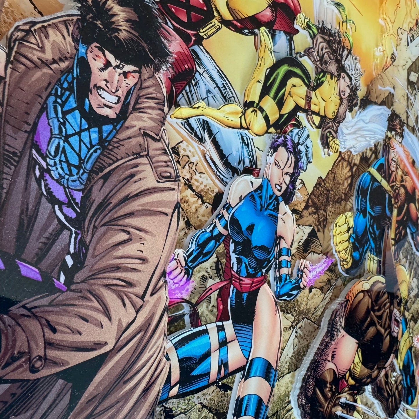 Jim Lee "X-Men #1" Multi-Layer Acrylic Panel SET