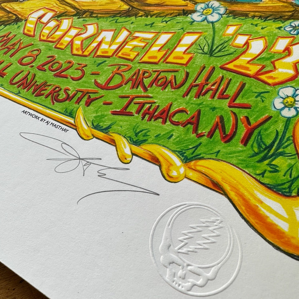 AJ Masthay "Dead & Company - Cornell '23" AE