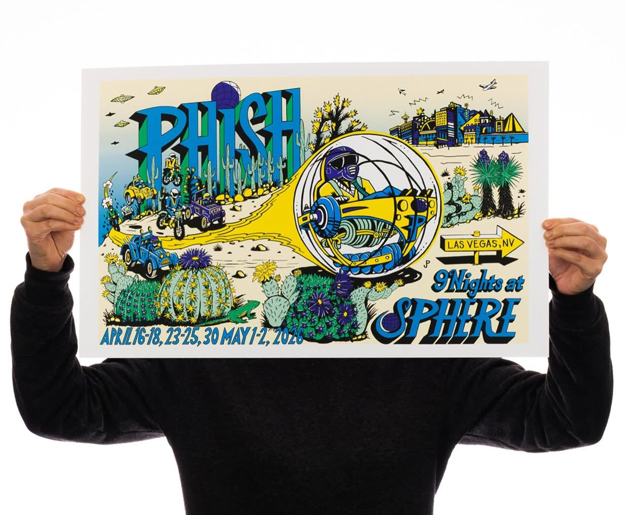 Jim Pollock "Phish @ Sphere" [LOTTERY ENTRY]