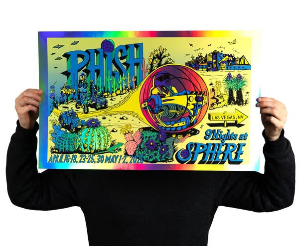 Jim Pollock "Phish @ Sphere" [LOTTERY ENTRY]