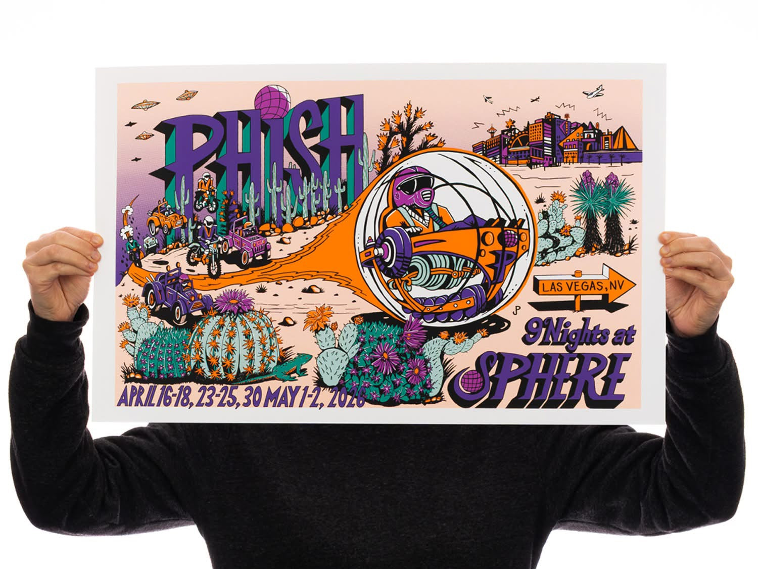 Jim Pollock "Phish @ Sphere" [LOTTERY ENTRY]
