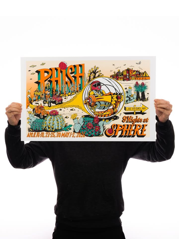 Jim Pollock "Phish @ Sphere" [LOTTERY ENTRY]