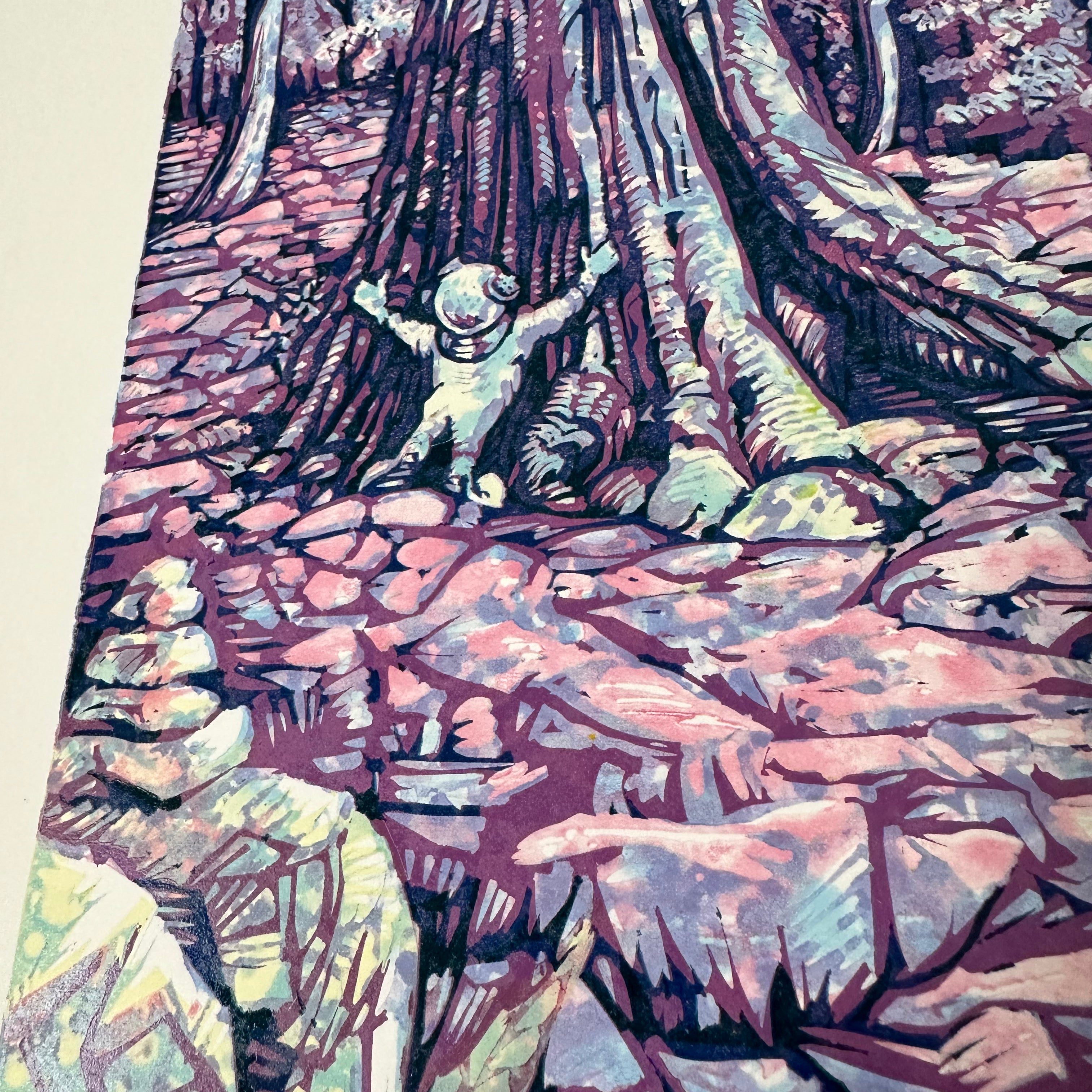 AJ Masthay "Sequoia" Moonlight - Watercolor Variant